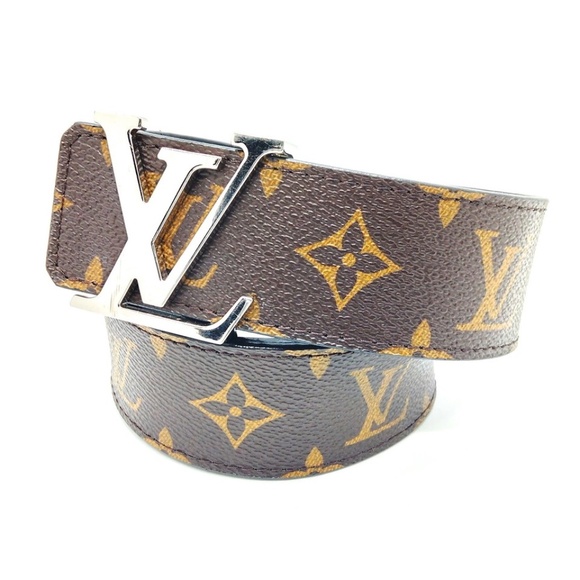 LOUIS VUITTON - Belt Silver Black R1.115 - Picture 1 of 7